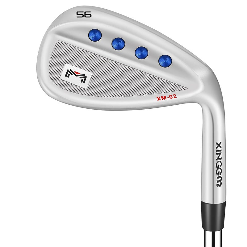 XINGGM Forged Golf Wedge Set for Men or Individual 48505254565860 Degree Gap Wedge Sand Wedge for Men Right HandMilled Face for More Spin Silver RH56 Degrees - Image 2