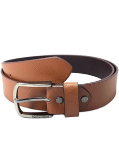 Force Genuine Leather Men's Belt Print Texas Belt for men  Honey 40MM Belts for men PTX-404 (Tan) by Milano Leather