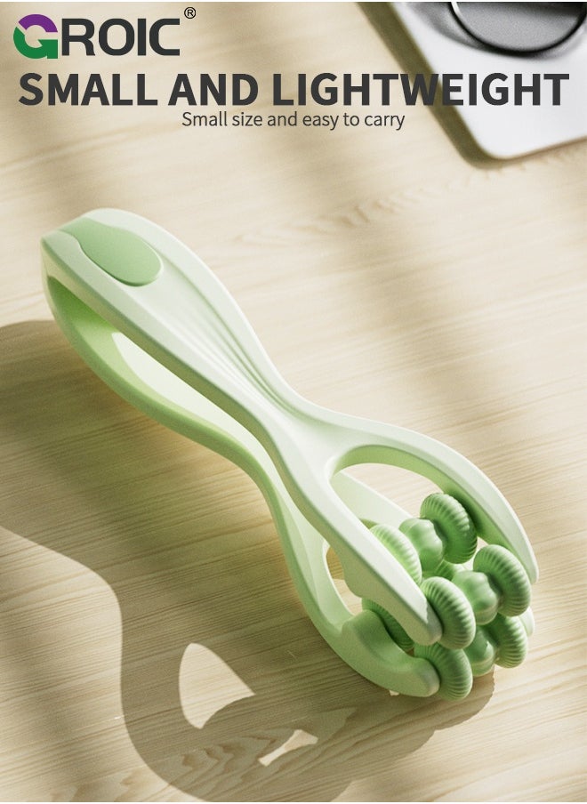 GROIC Finger Massage Tools for Finger Hand Massage with Massage Oil, Hand Massager for Arthritis and Carpal Tunnel, Silicone Massage Roller for Hands, Palm & Wrist  - Image 4
