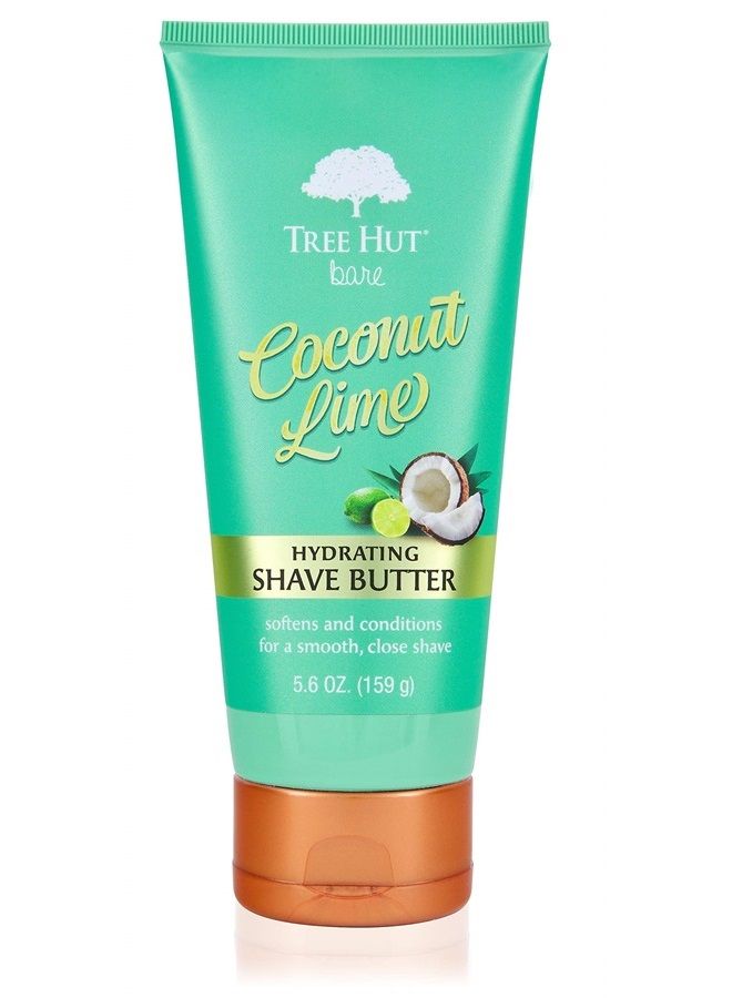 Tree Hut Bare Coconut Lime Hydrating Shave Butter, 5 oz, Essentials for Soft, Smooth, Bare Skin - Image 1