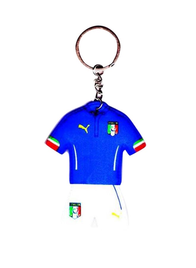 نيبمينينت سلسلة مفاتيح على شكل تيشيرت جيرسيه لفريق إيطاليا لكرة القدم