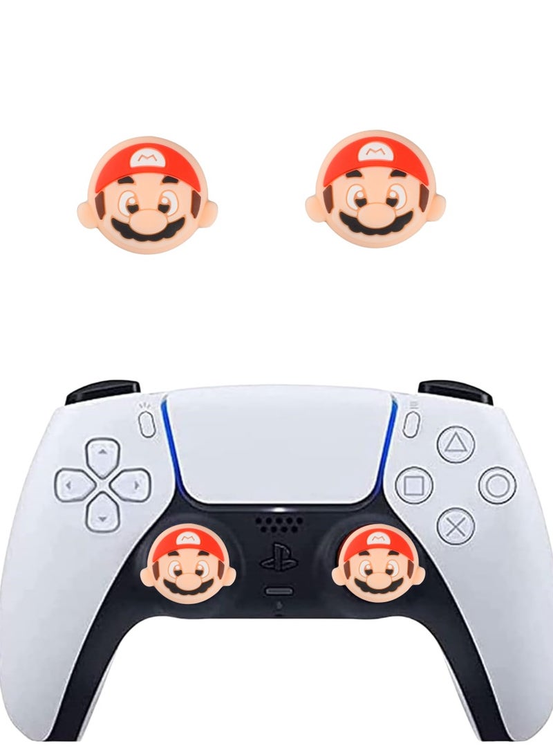 2-Piece Galaxy Thumb Grip Set For PS4/PS5 Controllers  - Image 1