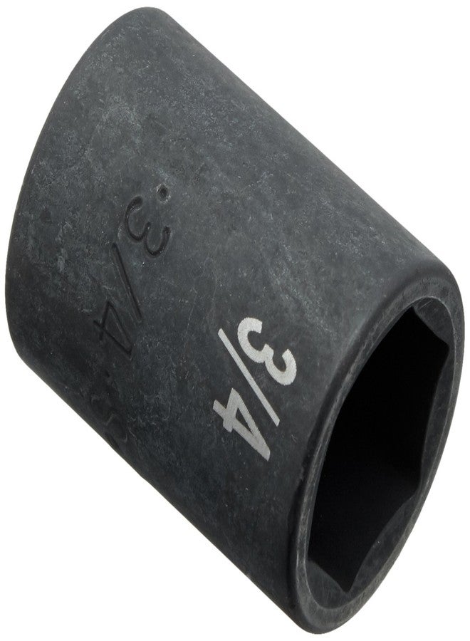 SK Tools USA 1/2" Drive, 3/4", 6 Point, Standard Impact Socket | 34024 - Image 1