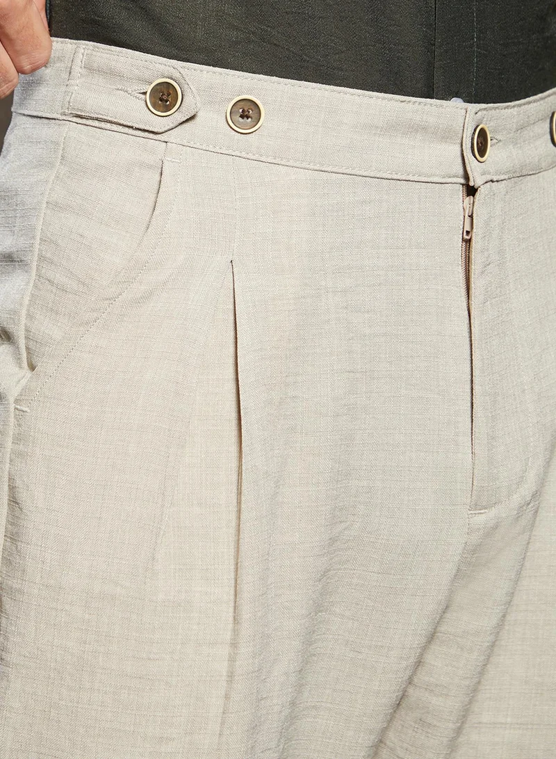 CAHOOT  Lightweight - Pleated Tailored Trousers for Men | Best Price UAE