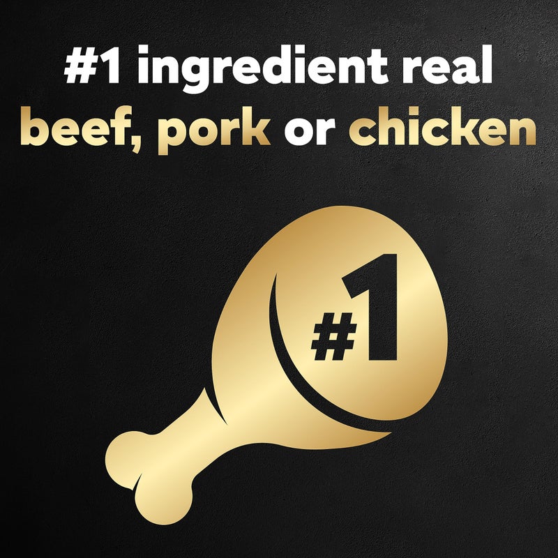 Cesar Wet Dog Food Loaf in Sauce Rotisserie Chicken, Filet Mignon, Angus Beef, and Ham & Egg Flavors Variety Pack, 3.5 oz. Easy Peel Trays (24 Count, Pack of 1) - Image 4