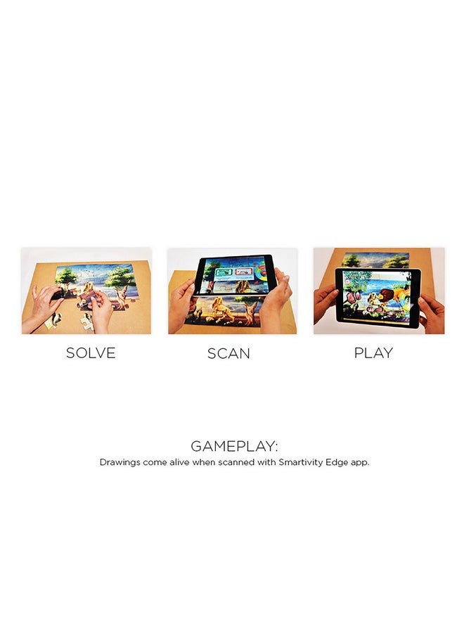 Smartivity - Smartivity Edge Savannah Grazers Augmented Reality Puzzle - Image 1