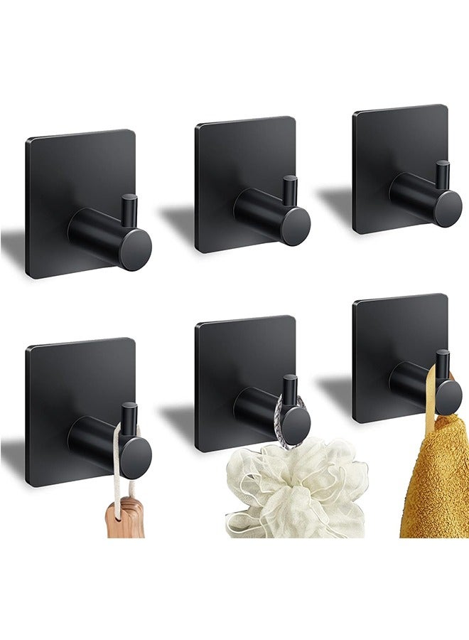 Silver Self Adhesive Hooks Durable 304 Stainless Steel Wall Hanging Hooks and the Ultimate Solution for Organizing - Image 1