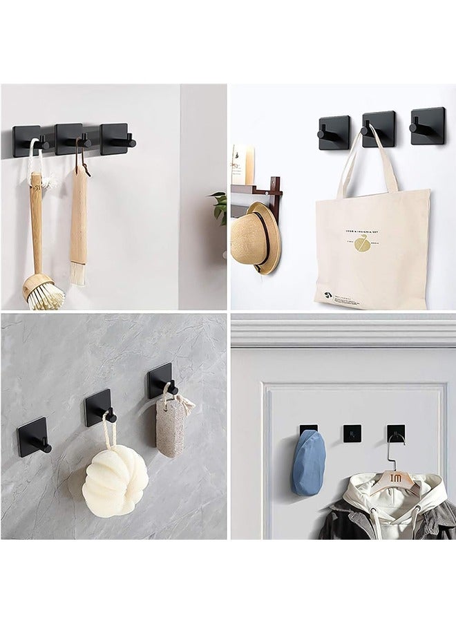 Silver Self Adhesive Hooks Durable 304 Stainless Steel Wall Hanging Hooks and the Ultimate Solution for Organizing - Image 3