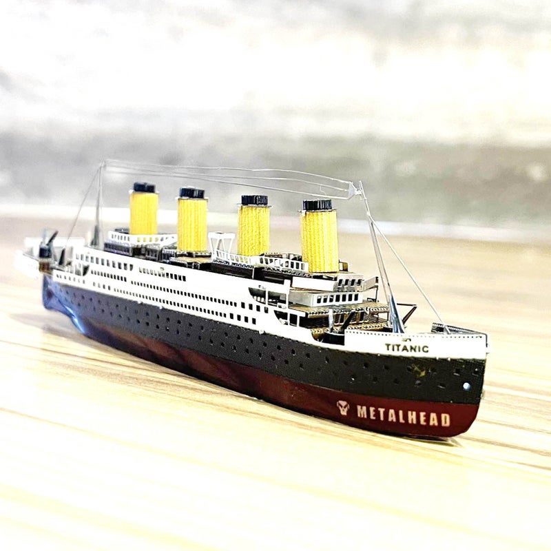 Crazy Model Together To Spell A Titanic Diy Metal Jigsaw Puzzle Assembled Model Miniature Iron Ornaments Gifts - Image 4