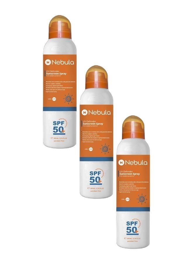 Nebula UV Defender Sunscreen Spray200 ml Bundle