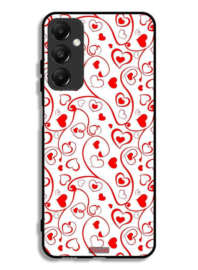 Tolwak Samsung Galaxy A05s Protective Case Cover Hearts Pattern - Image 1