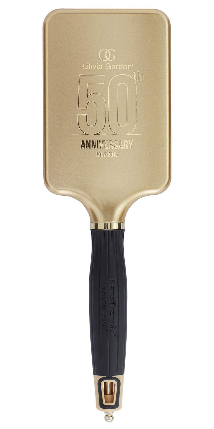 Olivia Garden Special Edition NanoThermic Ceramic + Ion Hair Brush, Paddle - Image 2