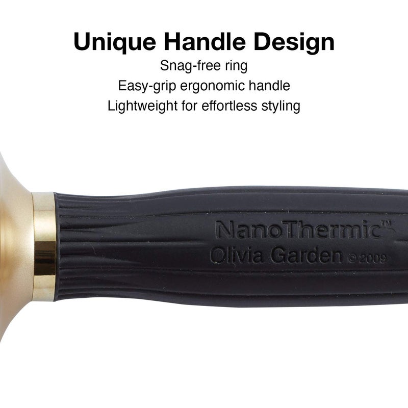 Olivia Garden Special Edition NanoThermic Ceramic + Ion Hair Brush, Paddle - Image 4