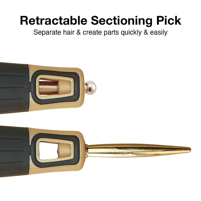 Olivia Garden Special Edition NanoThermic Ceramic + Ion Hair Brush, Paddle - Image 5