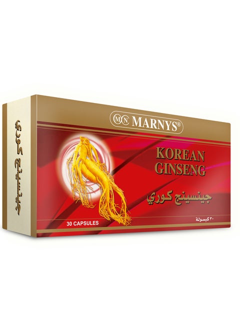 KOREAN GINSENG 30 Capsules