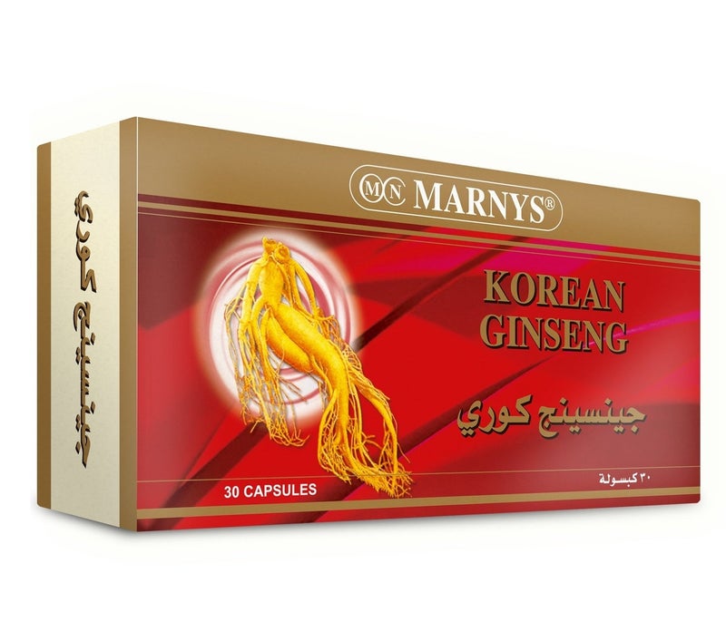 مارنيز جينسينج كوري ٣٠ كبسولة - Image 1