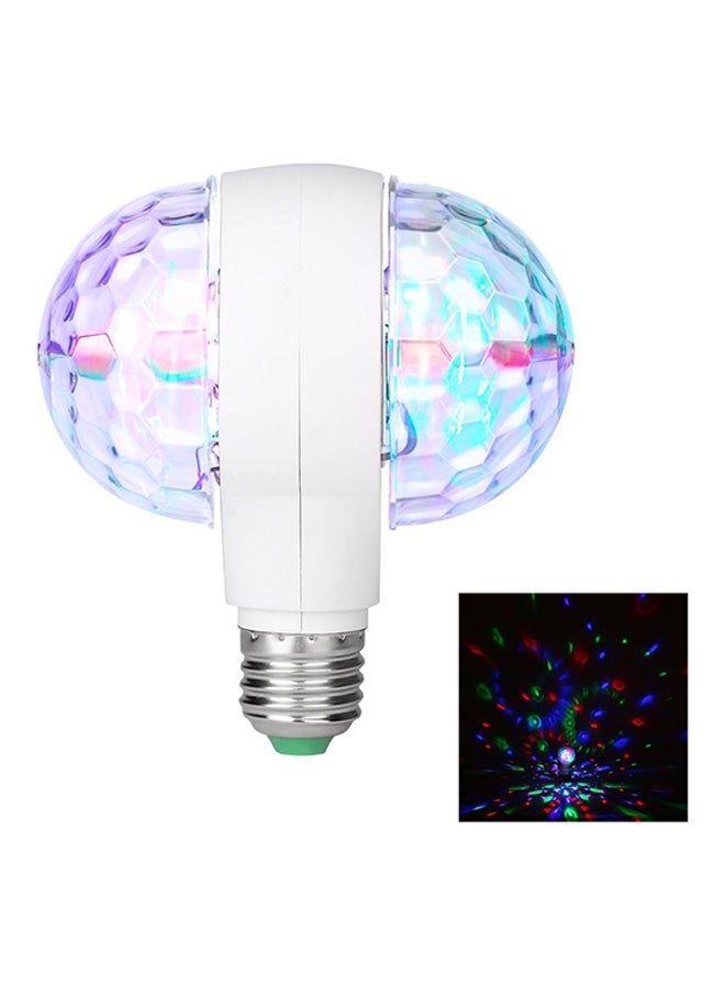 NIBEMINENT Dual Head Magic Stage Light White/Clear/Silver - Image 1