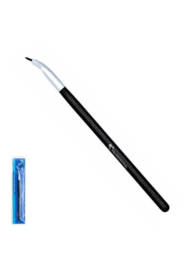 OR BLEU Angled Eyeliner Brush for Gel, Cream & Liquid Eyeliner, Precision Eyebrow & Eye Makeup Brush - Image 1