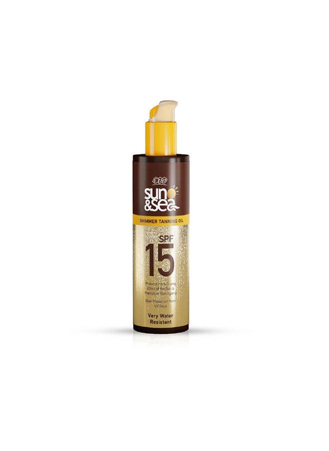 Eva Shimmer Tanning Oil Spf 15 