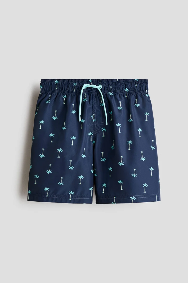 H&M Printed swim shorts