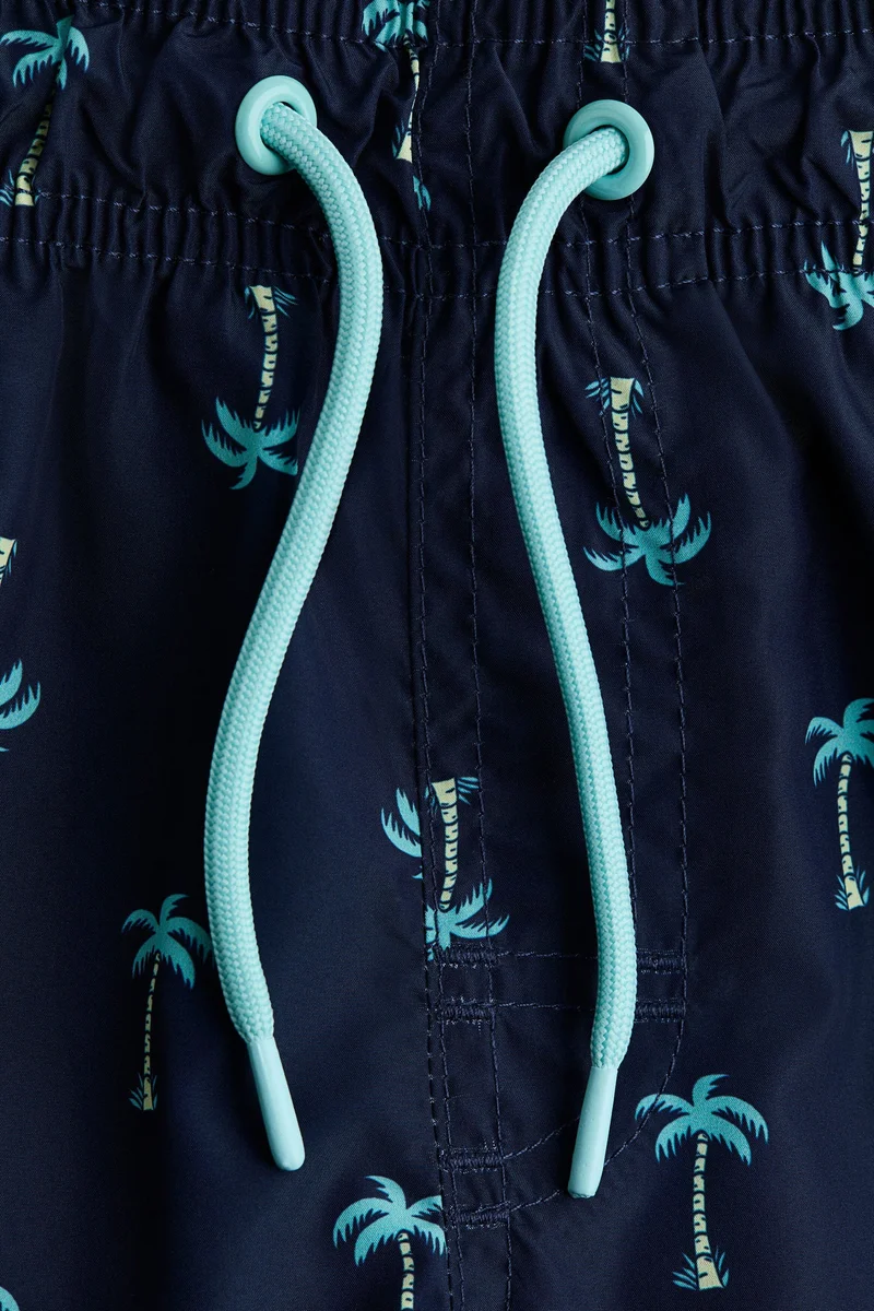 H&M Printed swim shorts