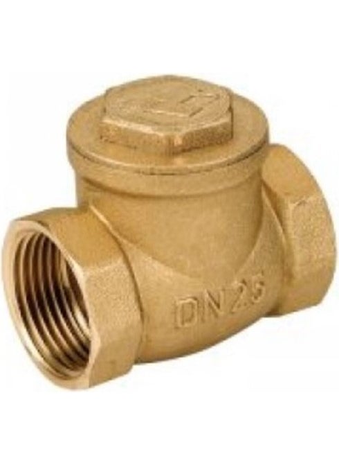Baypa Bypass 1/2" Bypa Horizontal Swing Check Valve (Yellow) 