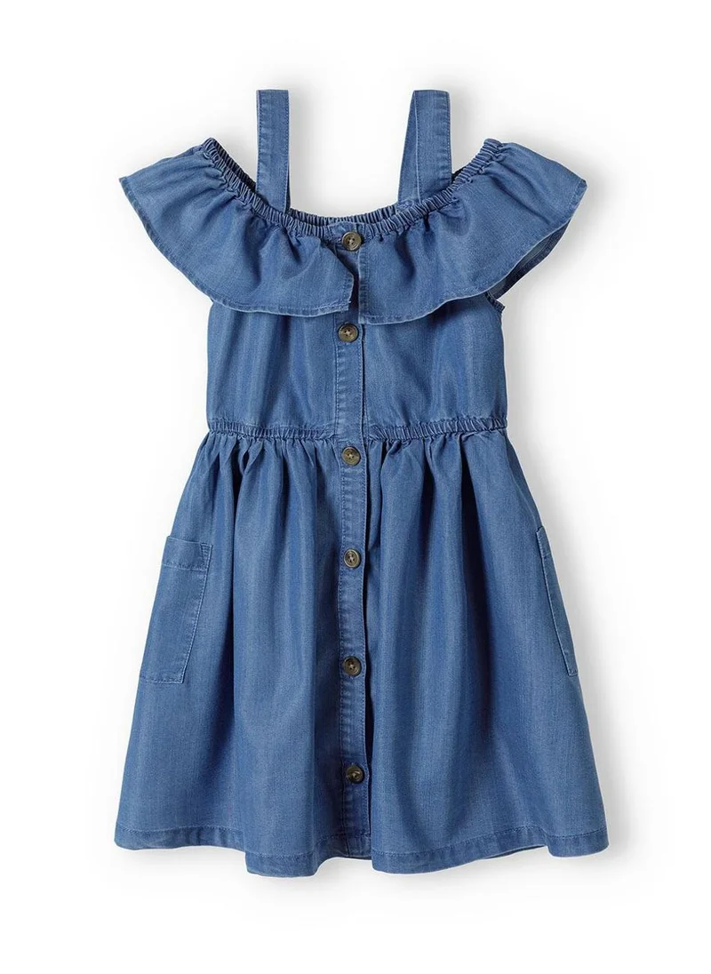 MINOTI Kids Girls Chambray Dress