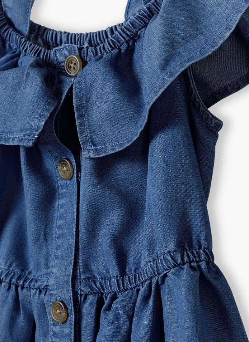 MINOTI Kids Girls Chambray Dress