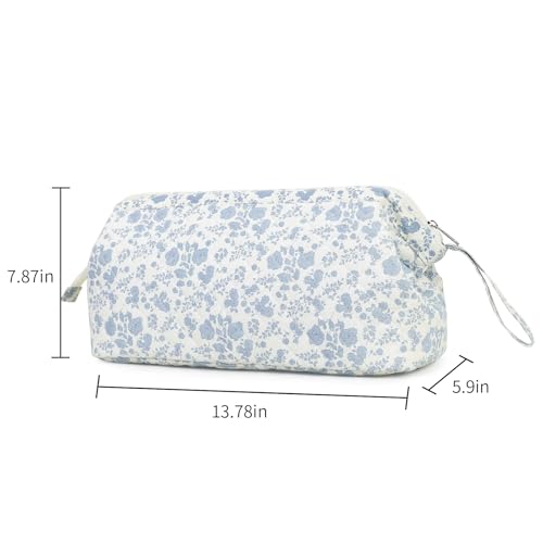 GISMTR Large Quilted Hair Tools Travel Bag for Hair Dryer Aesthetic Cute Dustproof Travel Organizer Flat Curling Iron Travel Organizer - Image 3