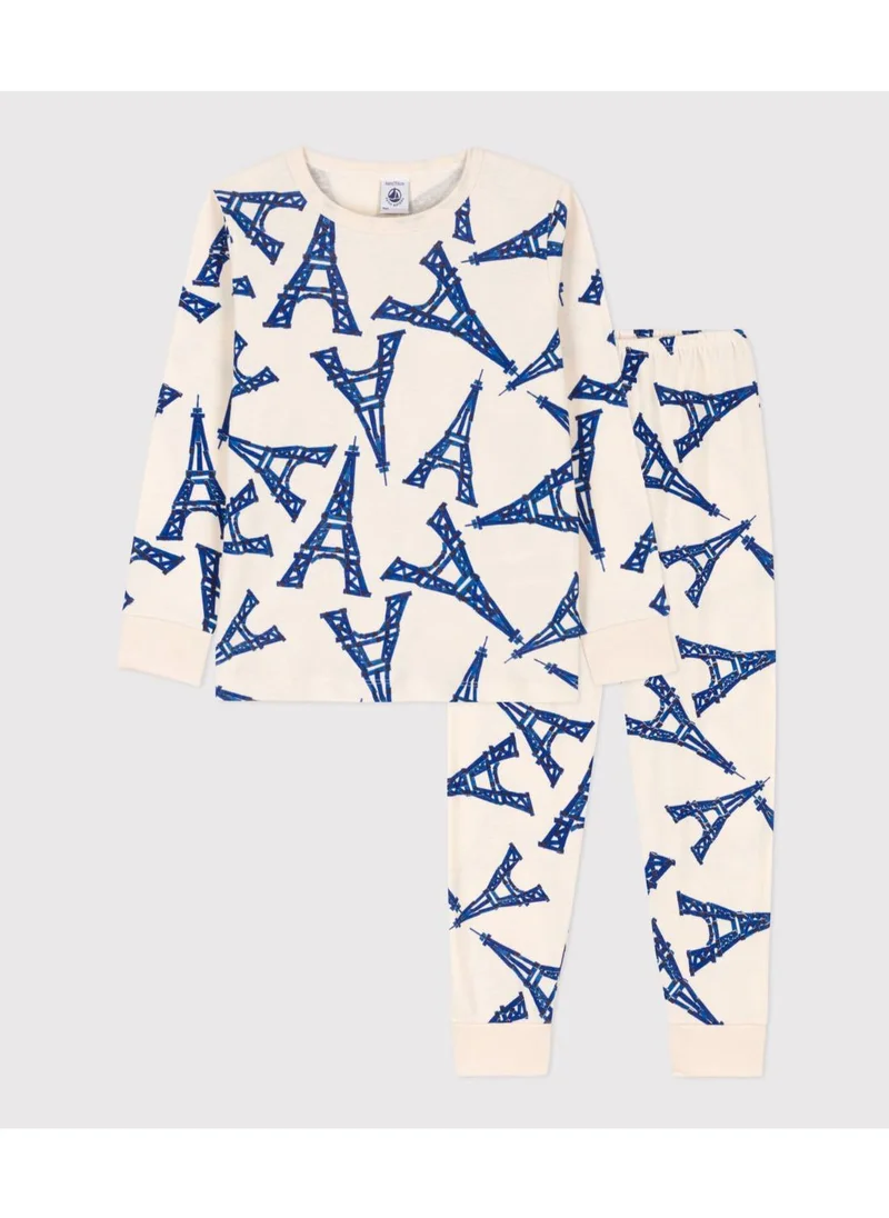 Petit Bateau Unisex Paris Cotton Pyjamas