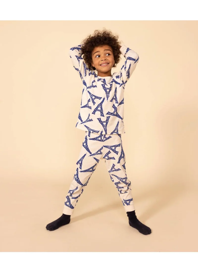 Petit Bateau Unisex Paris Cotton Pyjamas