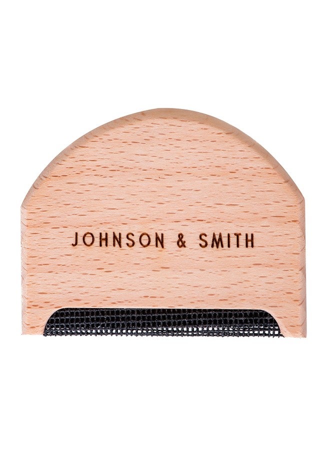 Johnson Smith Sweater Comb - Cashmere Sweater Shaver Lint Scraper - Easy Grip Comb - Multifunction Fabric Clothes Shaver Pill Remover - Travel Pilling Remover Brush with Pouch - Image 1
