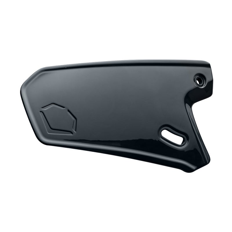 EvoShield XVT High Gloss Batting Helmet Face Shield Charcoal Left Handed Hitter