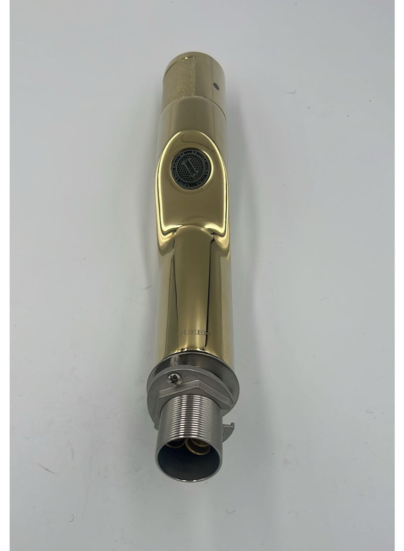 Queens Queen Modern LUXURY Bathroom Basin Mixer Gold Color Twist type for Hot & Cold - Image 2