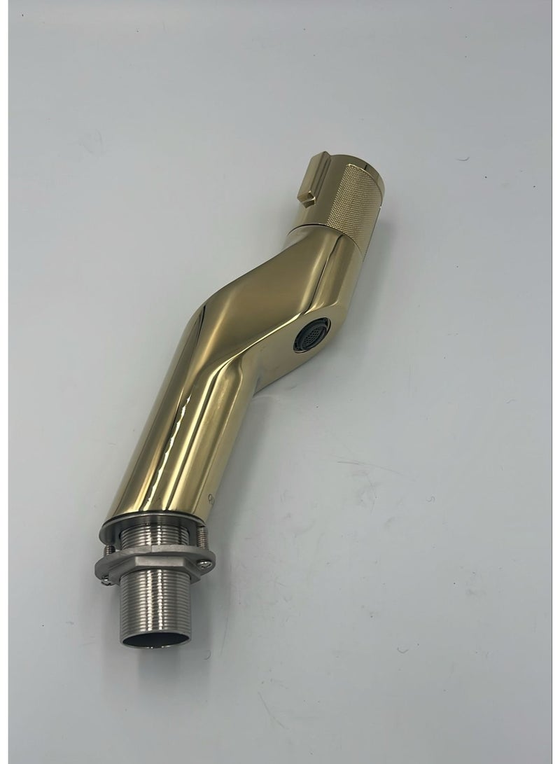 Queens Queen Modern LUXURY Bathroom Basin Mixer Gold Color Twist type for Hot & Cold - Image 3