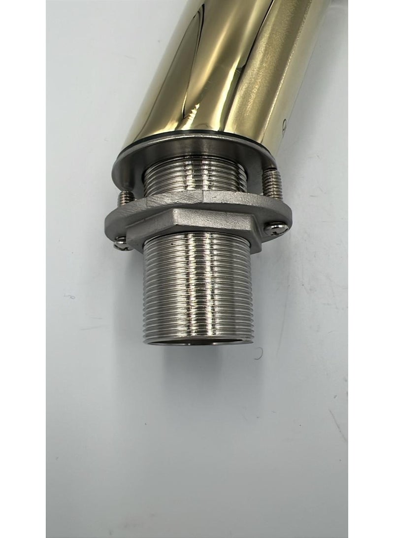 Queens Queen Modern LUXURY Bathroom Basin Mixer Gold Color Twist type for Hot & Cold - Image 5