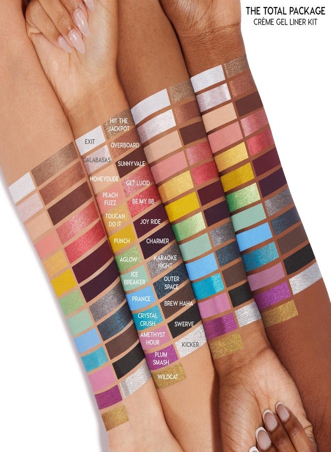 ColourPop BFF Crème Gel Liner - Waterproof Gel Eyeliner Pen with a High-Pigment & Buildable Formula - Colored Eyeliner with 18-Hour Wear - Swerve (0.01 oz) - Image 4