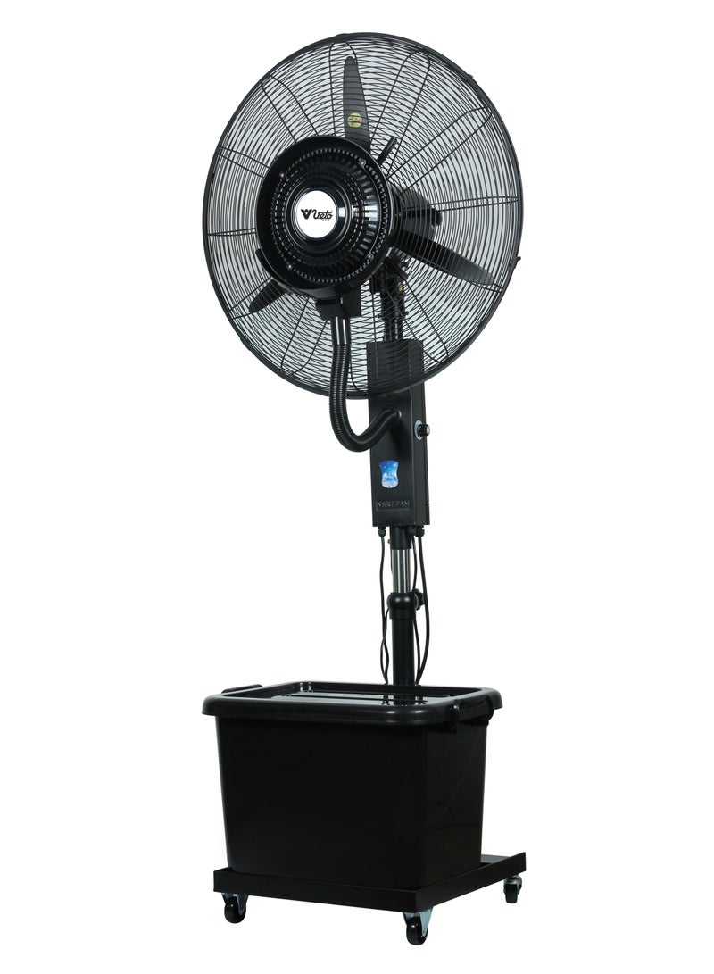 Veto Veto 26" 200Watts Industrial Water Mist fan Commercial Domestic or Outdoor Rooftop (Black)  - Image 1