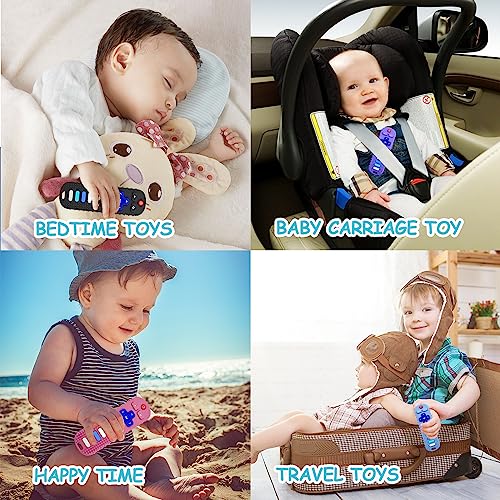 YAPROMO YAPROM 2Pcs Silicone Teething Toys, TV Remote Teether Toys for Baby Remote Teething Toys, Silicone Toy Remote for Infant&Toddler Boys Girls BPA Free/Refrigerator Safe - Image 5