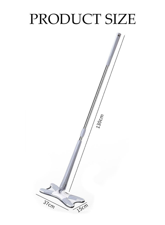 DUNISO 360 Degree Adjustable Microfiber Spin Mop with Folding Bucket Hand Wash Free Long Handled Floor Cleaning Mops with 2 Replaceable Mop Cloths Microfiber Dust Dry Mop for Tile Vinyl Laminate Wood Ceramic Hardwood Floors Cleaning - Image 4