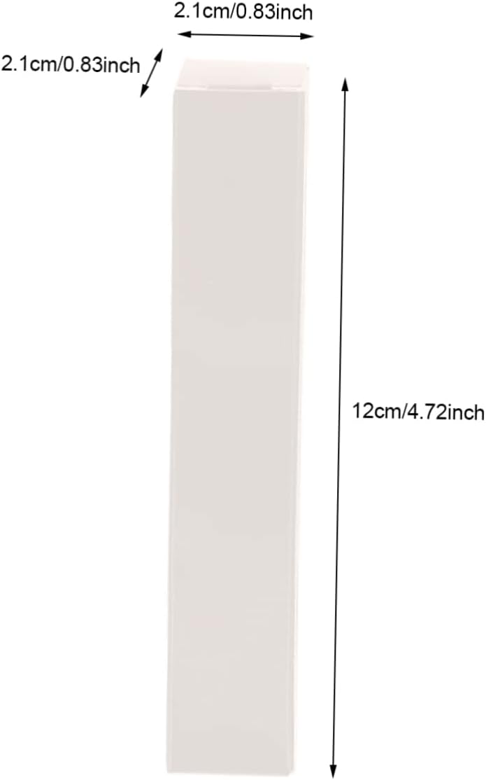 Precision polished solid material HOMSFOU 50pcs Empty Lip Gloss Boxes Paper Packaging for Lip Gloss Lipsticks Boys and Girls Lipstick Boxes Market diverse application fit - Image 2