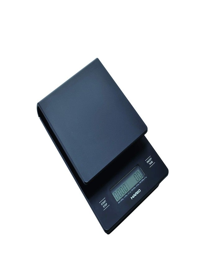 Hario V60 Drip Coffee Scale and Timer, Black - Image 1