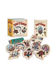For the Love of Tattoos: A Wooden Magnet Set 