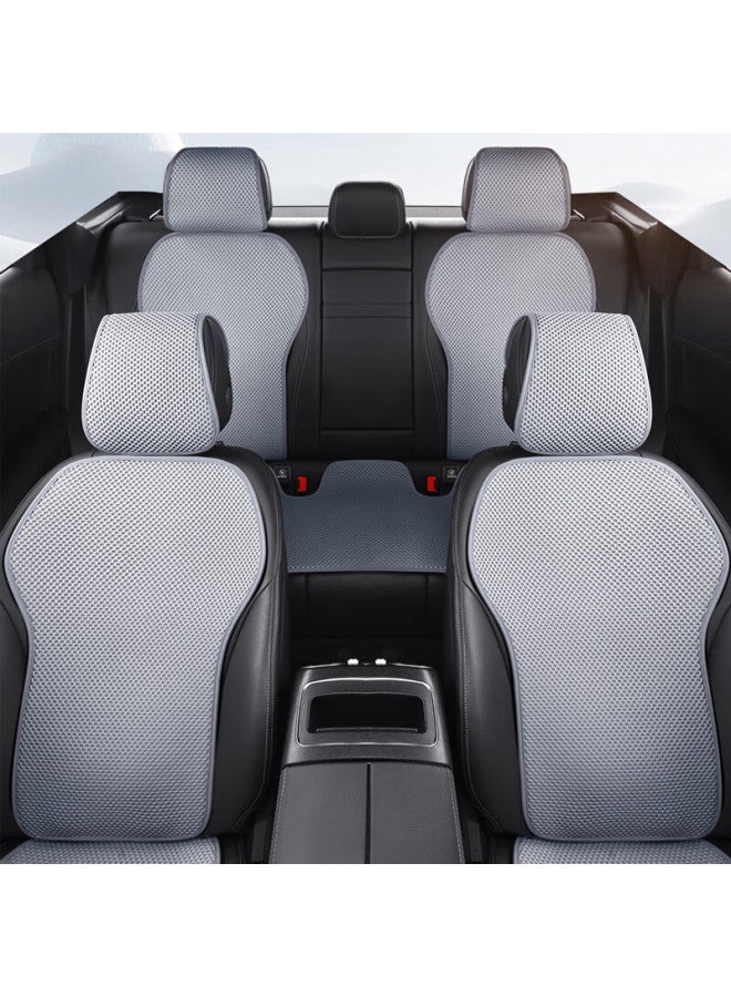 Jiabolan Car Seat Cushion, Summer Ice Silk Cooling Pad, All-season Universal Car Mat, Ventilated Breathable Seat Cover, Summer Seat Pad