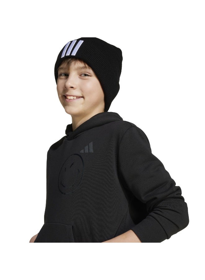 Adidas J Smi Hoodie Black Training Sweatshirts For Junior 7-8Y - Image 5