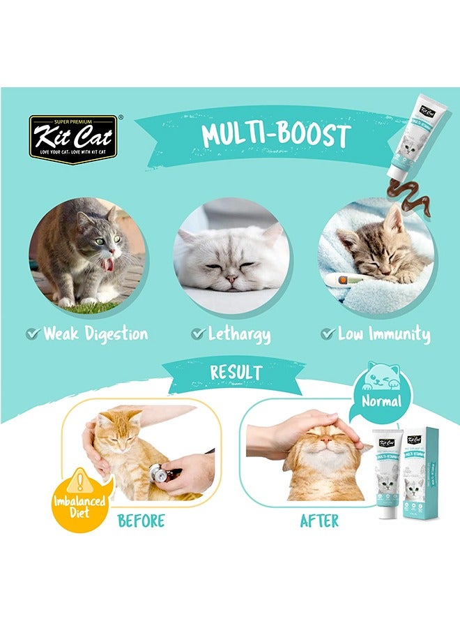 كيت كات جل متعدد الفيتامينات للقطط والقطط الصغيرة - 120 جم - Image 3