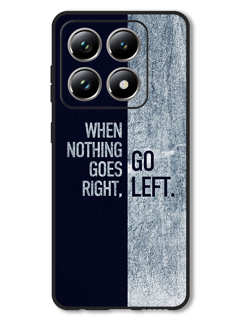 Theodor Case Compatible with Xiaomi 14T Protection Shockproof Bumper Cover Go Left - Image 1