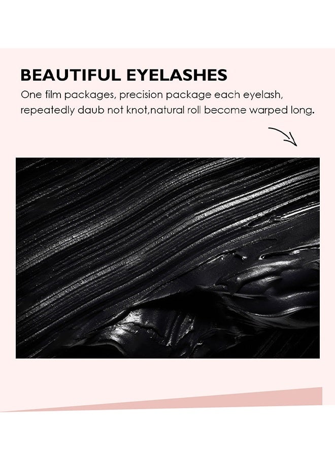 Kiss Beauty Black Mascara, Volume and Length, Defining, Curling, No Flaking, No Clumping, Smudge Proof, Washable, Cruelty-Free - Image 5