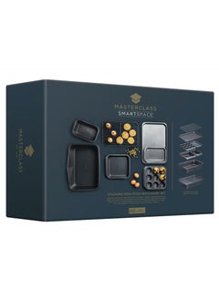 MASTERCLASS 7 Pcs Stacking Bakeware Set Non Stick  - Image 5