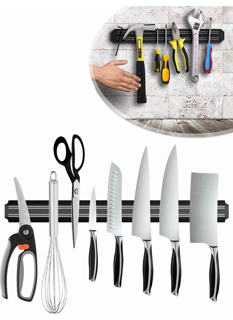 Octopus Bazaar - 55 cm Magnetic Wall Knife Hanger Stand Strong Magnet Knife Holder Tool Organizer - Image 1